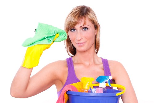 Careful cleaning of a mixed-material building exterior in North London