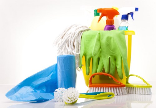 Professional cleaning of shared commercial washroom facilities in Haringey