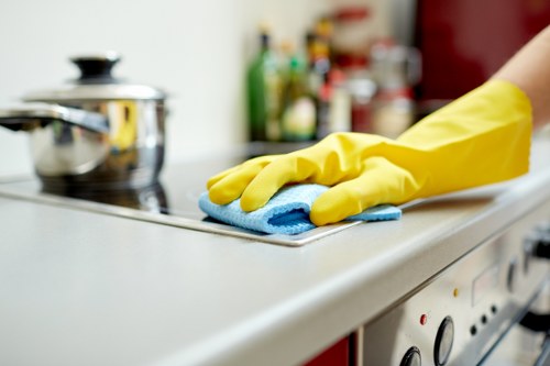 Local cleaners handling a one off cleaning job in a Haringey flat