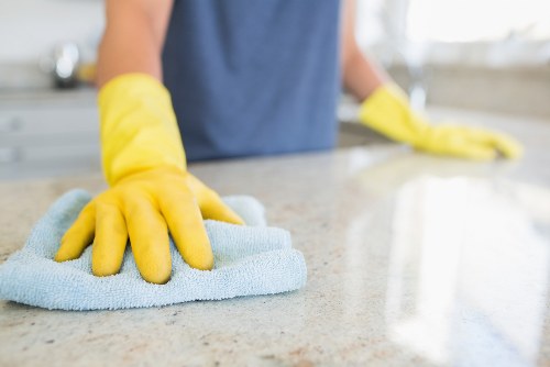 Professional short-let bathroom and kitchen cleaning